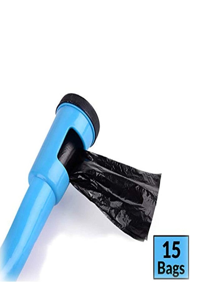 Pups&Pets مجرفة جمع فضلات الكلاب والقطط من Pups&Pets مع كيس نفايات مدمج (قد يختلف اللون) - Image 5